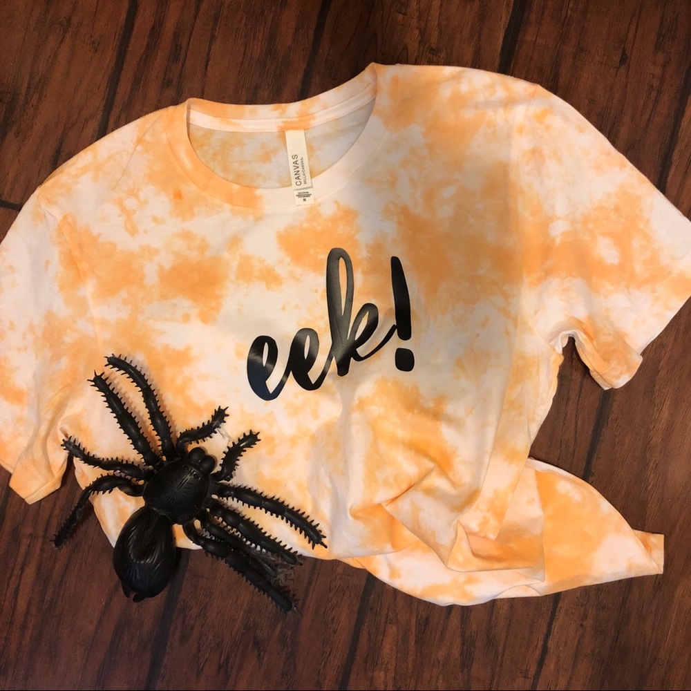 Hand dyed Halloween shirt